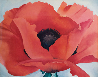 Red Poppy Georgia O'Keeffe